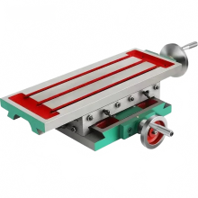 Veelzijdige 17x7x6,7 inch compound schuif freestafel - 2-assen, 4-weg boorwerktafel voor precisie bewerking