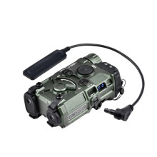 WADSN Tactical All - Metal OGL Rot/Grün/Blau IR Laser Sight mit Stroboskoplicht für 20 mm Schiene Airsoft & Jagd