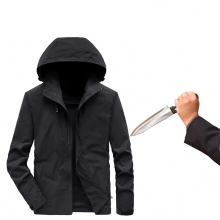 Ultade stabresistente Herrenjacke – flexible, unsichtbare Schutzausrüstung für Selbstverteidigung und taktischen Einsatz