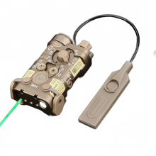 Taktischer WADSN L3 NGAL Multi - Color IR - Indikator Airsoft - Waffen - Taschenlampe mit Stroboskop & LA23 - Stecker für 20 mm - Schiene