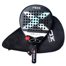 Pro Padel Carbon Fiber Tennisspeler - Zacht Gezicht, Lichtgewicht Ontwerp voor Mannen & Vrouwen