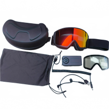 Dual - Layer - Anti - Beschlag - UV400 - OTG - Skibrille für Männer & Frauen - Perfekt für Snowboarden & Schneemobilfahren