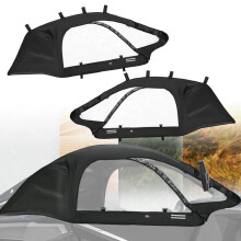 kemimoto zachte boven deuren en voorruit voor Polaris RZR Pro R (2022-2024) - Duurzame zachte cabenclosures