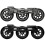 Powerslide 3x110mm Inline Skating Frame - 255mm Base for 3-Wheel Roller Skates (1 Pair) 1