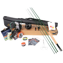 Maxcatch Premier Vliegvishengel & Molenkoffer Combo Kit - Ultiem Compleet Visuitrusting