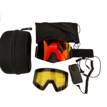 Magnetische beheizte Schneemaske für Elektrofahrräder & Schneemobile