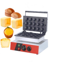 Timco Dual-Shape Non-Stick Tartlet Maker: Commerciële Kaas- en Ei-Taartmachine met Wafelfunctie