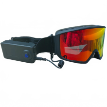 Elektrothermische Anti - Beschlag beheizte Skibrille mit magnetischem Glas für Snowboarden und Wintersport