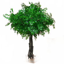 Artificial Peach Tree, Cherry Blossom, and Red Maple Floor Standing Decoration for Weddings, Hotels, and Living Rooms