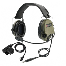 TS TAC Sky Sordin Ultra Tactical Gehörschutz - Gehörschutz & Walkie Talkie PTT Headset für Jagd & Schießen