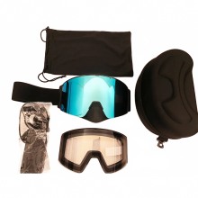 Anpassbare elektrische beheizte magnetische Skibrille für Profis - Private Label Schneemobil - und Skiausrüstung