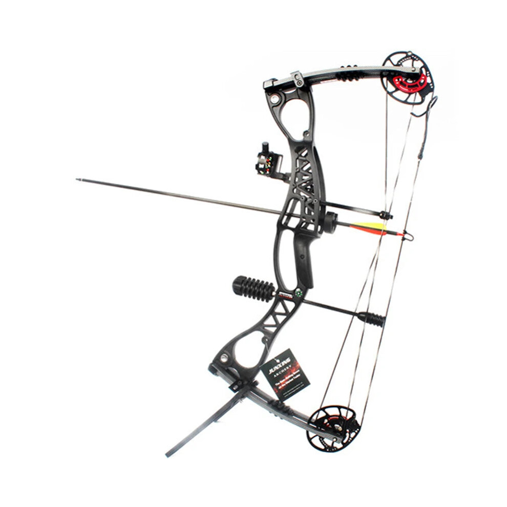 Junxing M122 Compound Bow: 40-70 lbs Archery Set for Competition, Practice, Target, Outdoor Hunting & Shooting