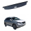 Lexus RX 2010-2016 Black Canvas Retractable Trunk Shade Cargo Cover 1