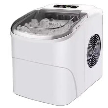 Compact Portable Ice Maker - Fast Ice Production for Home, Office & Outdoor Use