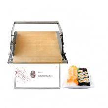 Roestvrijstalen handmatige sushi-rolmachine - DIY sushi-maker voor perfecte ronde en vierkante vormen