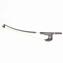 Premium German Style Bass Bow - Carbon Fiber Stick with Natural Horsehair, Available in 2 Sizes