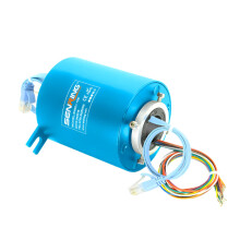 Compacte Gigabit Ethernet Draaisluiting met 25,4 mm opening - Hoge-snelheid 1000 m signaaloverdracht