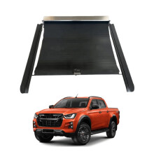 Joly handmatige aluminium zwarte rolluikdeksel met wachtwoordslot tonneau cover voor 2021 D-Max