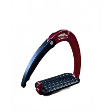 Premium Electric Safety Stirrups - 6061 Aluminium, 12cm for Equestrian Riding