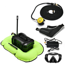 Ultimate 15m Scuba & Snorkel Kit: 5-Hour Mobile Ventilator for Winter Ice Diving