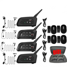 EJEAS V6 & V4 Schiedsrichter Intercom Bluetooth Headset Set - Fortgeschrittenes Kommunikationssystem für Fußball & Handball mit Sportgeschenktasche