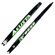 Breeze Series Akusta ILF Recurve Bow Limbs - 66, 68, 70 Inch Options, 14-42 lbs, Green Foam Core with Fiberglass