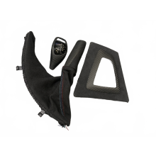 Carbonfaser - Schalthebelknauf und Handbremskonsole - Abdeckung für BMW 3er - und 4er - Reihe (F30, F32, F34, F36) Innenausstattung