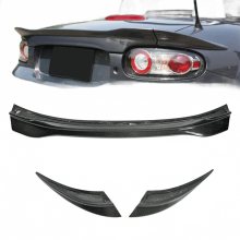 Hochleistungs - Carbonfaser - Heckflügel für Mazda MX - 5 Miata NC 2009 - Elegantes Resin - Heckspoiler - Kit