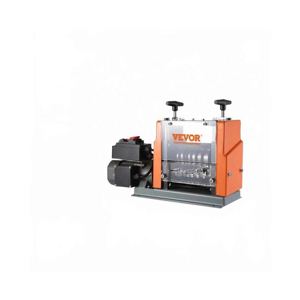 60W Electric Wire Stripping Machine With Visible Stripping Depth, 6 Round & 1 Flat Channel For Scrap Copper Recycling (1.5-25Mm) 313052054052