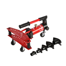 Leistungsstarker Hydraulischer Bewehrungsstahl - und Kupferrohrbieger - Manuelles 6T/10T Stahlrohrbiegewerkzeug (10 - 25 mm)