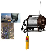 High-Speed Portable Electric Winch: 200kg Capacity, 50m Steel Wire Rope, 220V, CE & GS Certified