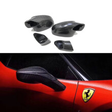 Ferrari F458/F488 Carbon Fiber Rearview Mirror Shell & Reversing Mirror Assembly