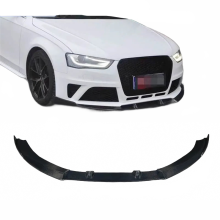 Audi A4 B8. 5 RS4 Carbonfaser Frontstoßfänger Splitter & Lippe - Spoiler - Schutz (2013 – 2015)