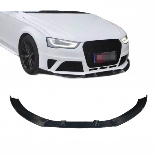 Audi A4 B8. 5 RS4 Carbonfaser Frontstoßfänger Splitter & Lippe - Spoiler - Schutz (2013 – 2015)