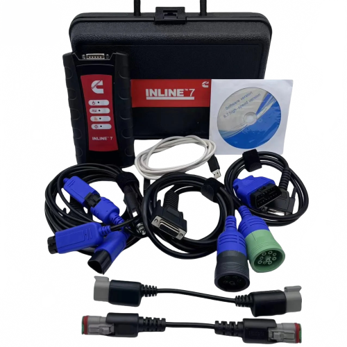 Cummins INLINE 7 Data Link Adapter for Truck Diagnostics with INSITE 8.7/8.9 Software Compatibility