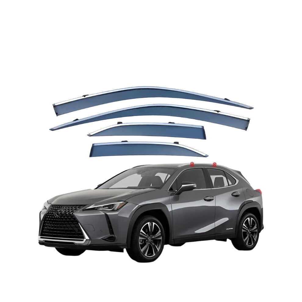 Lexus Ux Series 2018-2024 Window Visor Deflectors & Rain Guards 313109686670