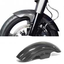 Premium Carbonfaser - Vorderradkotflügel für Harley Davidson Touring Modelle (2009 - 2023) - Elegantes Motorrad - Zubehör