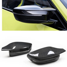Carbonfaser - Spiegelabdeckung für BMW G30/G38/G20/G22/G28 3er & 5er Serie (2017 - 2022) - Außenrückspiegelabdeckung, Clip - On - Design