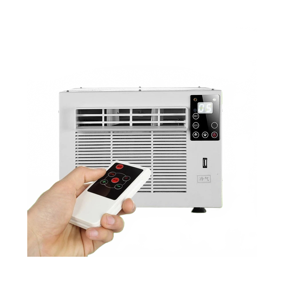 Compact Dual-Function Mini Air Conditioner & Refrigerator With Mosquito Net - Perfect For Home, Office, And Pet Cooling 726084721784