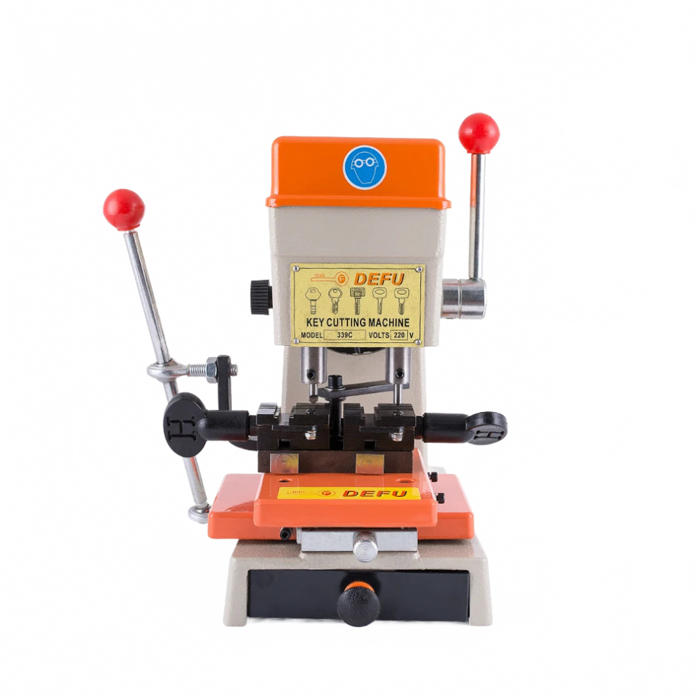Defu 339C Key Cutting Machine - Dual Voltage 110V/220V Key Cutter For Car & House Keys - Locksmith Supplies & Tools 7445041668681