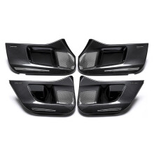 Toyota Highlander 2015-2022 Carbon Fiber Door Edge Protector & Anti-Kick Pad Sticker