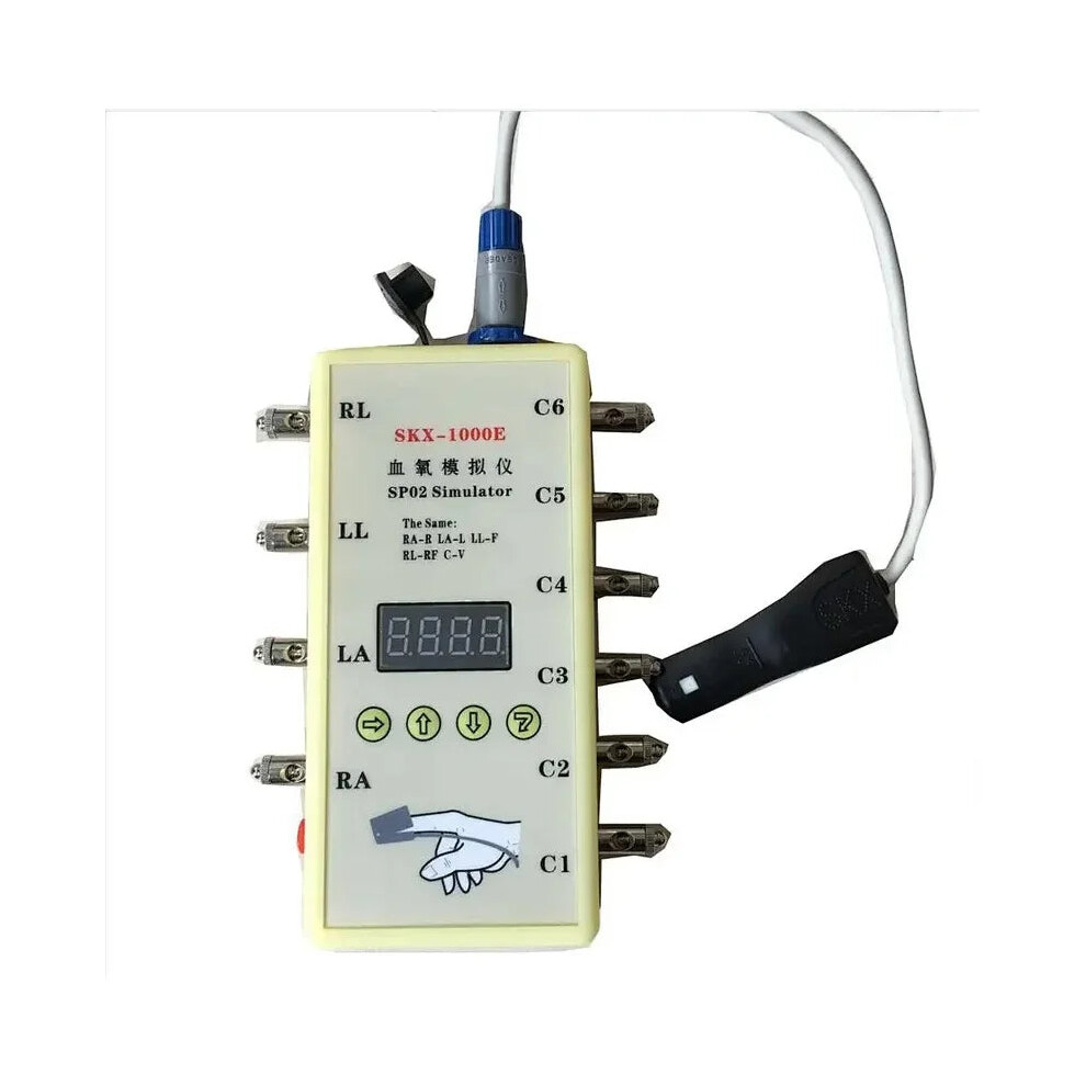 Skx 1000E Spo2 Ecg/Ekg Simulator With Display For Device Testing 7445046753702