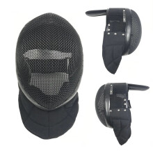 6-delige set van FIE1600N zwarte Master fencing helmen - Premium fencing uitrusting