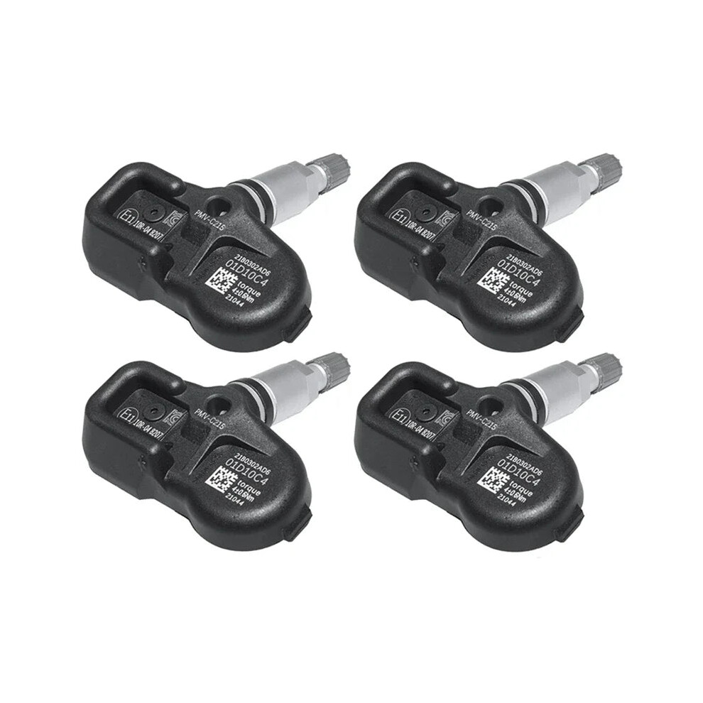 Toyota Rav4, Corolla, Camry, C-Hr, Land Cruiser Tpms Tire Pressure Sensors (4 Pcs, 433Mhz, Black Abs, 2019-2021) 726084692688