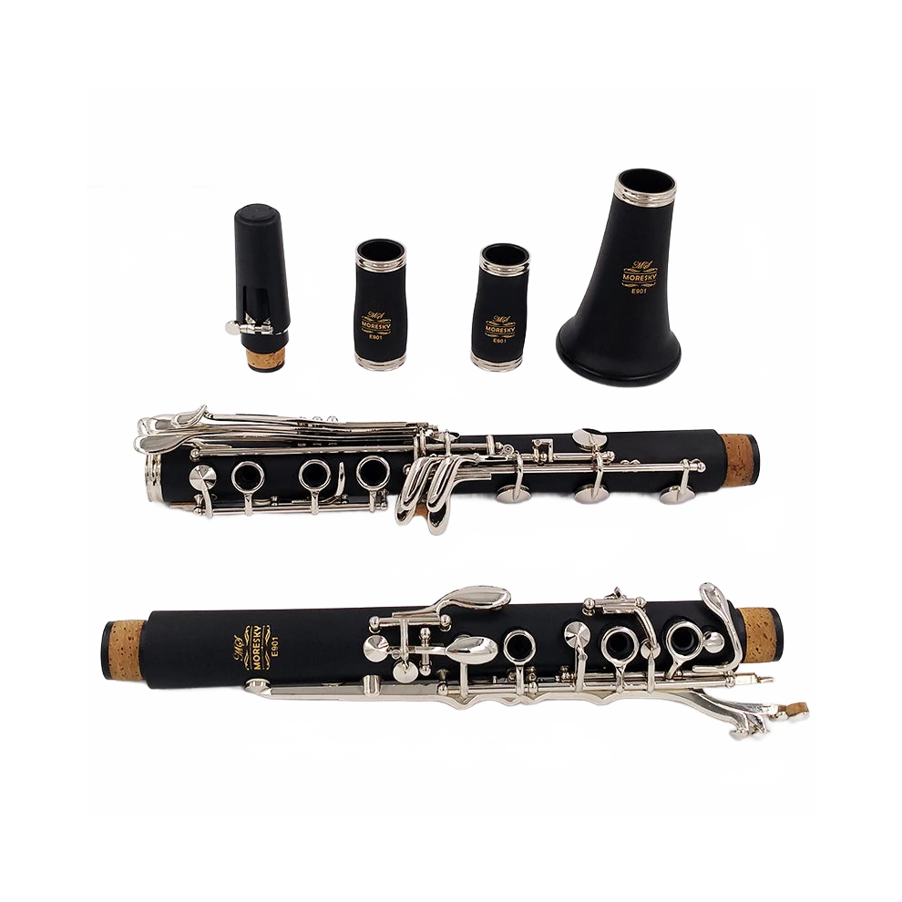 Moresky E901 Boehm System Clarinet In G With Nickel-Plated Keys 7445030992902