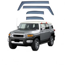 FJ Cruiser 2005-2014 Side Window Visor Rain Guard & Weather Shield Deflectors