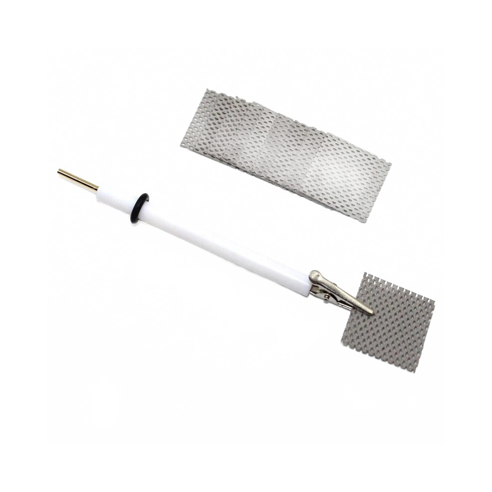 10-Pack Platinum Coated Titanium Mesh Electrodes With Clamp For Enhanced Electrochemical Reactions 7445027350364