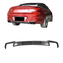 BMW 6er - Serie Carbonfaser Heckstoßfänger Diffusor Spoiler für F06/F12/F13 (2012+ Coupé/Cabriolet 640i/650i)