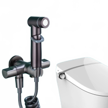 Wall-Mounted Hygienic Bidet Set: Portable Toilet Sprayer for Anal & Vaginal Cleansing
