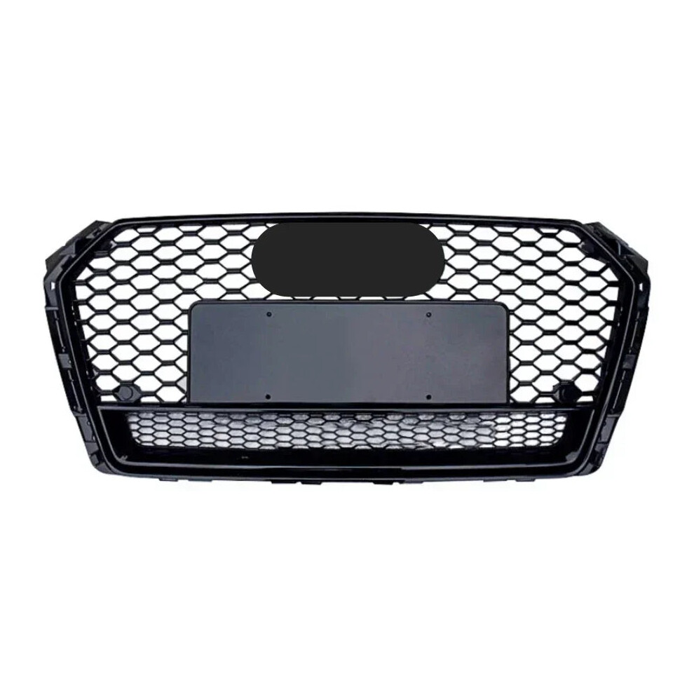 Rs4 Style Hex Mesh Honeycomb Front Hood Grill For Audi A4/S4 B9 (2017-2019) - Sporty Car Accessory 705353736230